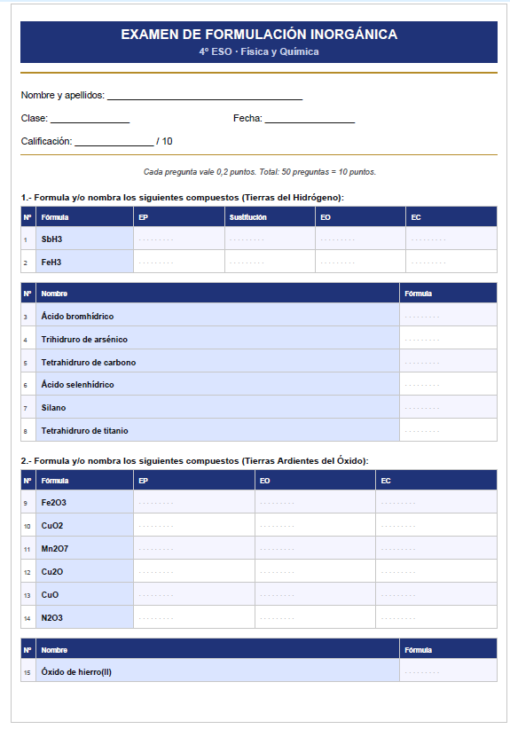 Generador de exámenes PDF